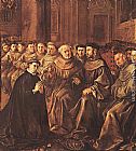 St Bonaventure Joins the Franciscan Order by Francisco de Herrera the Elder